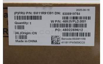 Lenovo 5M11R91391 MECH_ASM ASM Touch module 12.2 Lab+BOE