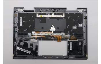 Lenovo 5M11R91449 MECH_ASM BL KB GY FPR NORDIC CHY