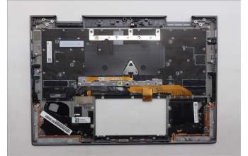 Lenovo 5M11R91496 MECH_ASM BL KB GY FPR WW EURO ENG LTN