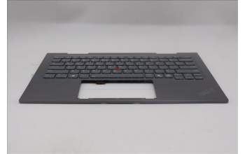 Lenovo 5M11R91496 MECH_ASM BL KB GY FPR WW EURO ENG LTN