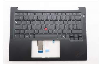 Lenovo 5M11S09685 MECH_ASM FRU KBD W/C DEN (SRX) UK BK