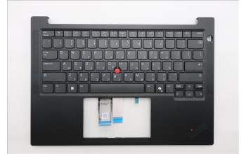 Lenovo 5M11S09696 MECH_ASM FRU KBD W/C HBW (CHY) US BK