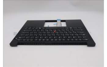 Lenovo 5M11S09696 MECH_ASM FRU KBD W/C HBW (CHY) US BK