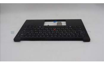 Lenovo 5M11S09801 C-Cover with keyboard, Russian, Black, Backlight, US