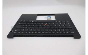 Lenovo 5M11S09974 MECH_ASM FRU KBD W/C FRA BL(CHY)UK BK