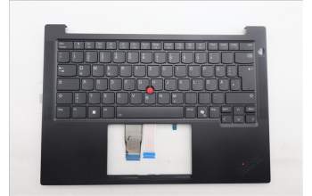 Lenovo 5M11S09980 MECH_ASM FRU KBD W/C GER BL(SRX)UK BK