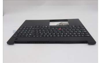 Lenovo 5M11S10286 MECH_ASM FRU KBD CCV GER(Primax)UK BK