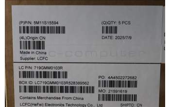 Lenovo 5M11S15594 MECH_ASM BL KB BK MG FRA LTN