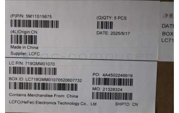 Lenovo 5M11S15675 MECH_ASM BL KB BK MG WW ARA LTN