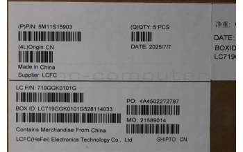 Lenovo 5M11S15903 MECH_ASM BL KB BK FRA LTN