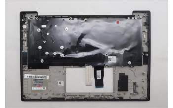 Lenovo 5M11S16159 C-Cover with keyboard, Arabic, Black, Backlight, US