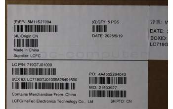 Lenovo 5M11S27084 MECH_ASM FRU KB CCV RUS BL(Primax)US BK