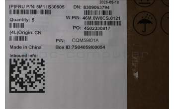 Lenovo 5M11S30605 MECH_ASM FRUMEASM US-C YBLBK-CHY-GRE