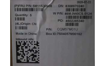 Lenovo 5M11S30608 MECH_ASM FRUMEASM US-C YBLBK-CHY-HBW