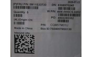 Lenovo 5M11S33733 MECH_ASM FRUMEASMUK-C BL BK-CHY-SPA