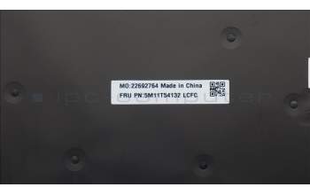 Lenovo 5M11T54132 MECH_ASM BKLT KB NP BK GER PMX