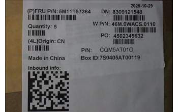 Lenovo 5M11T57364 MECH_ASM NoNFC CCvr+SPA KB ASM,TRI