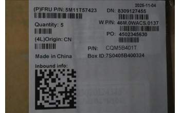 Lenovo 5M11T57423 MECH_ASM NoNFC CCvr+UKE KB ASM,SRX