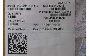 Lenovo 5M11T57470 MECH_ASM NoNFC CCvr+UKR KB ASM,CHY