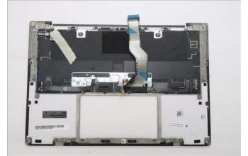 Lenovo 5M11U03819 C-Cover with keyboard, Switzerland, Black/White, FingerPrint, WLAN