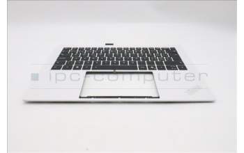 Lenovo 5M11U03819 C-Cover with keyboard, Switzerland, Black/White, FingerPrint, WLAN