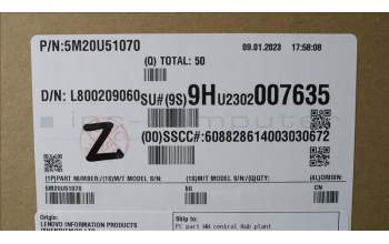 Lenovo 5M20U51070 MECHANICAL Antenna case cover