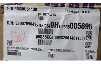 Lenovo 5M20U51138 MECHANICAL Blank cover