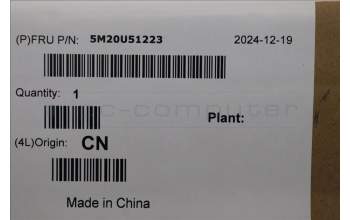 Lenovo 5M20U51223 MECHANICAL JT M75t/s-5 RIO shielding