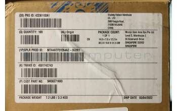 Lenovo 5M30Z71693 MEMORY UDIMM,4GB, DDR4,3200 ,Micron