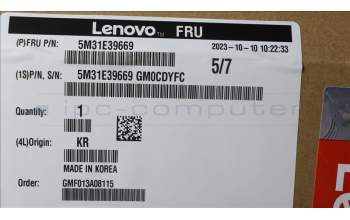 Lenovo 5M31E39669 MEMORY RDIMM,16GB,DDR5,4800,Skhynix