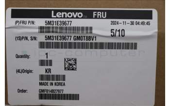 Lenovo 5M31E39677 MEMORY RDIMM,32GB,DDR5,5600-B,SK Hynix