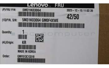 Lenovo 5M31K03064 MEMORY UDIMM,32GB,DDR5,5600,Sk Hynix