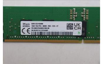 Lenovo 5M31L16883 MEMORY RDIMM,16GB,DDR5,5600-B,SK Hynix