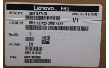 Lenovo 5M31L87425 MEMORY UDIMM,16GB,DDR5,5600,Samsung