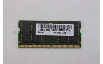 Lenovo 5M31L87433 MEMORY SODIMM,32GB,DDR5,5600,Micron
