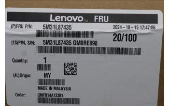 Lenovo 5M31L87435 MEMORY UDIMM,8GB,DDR5,5600,Micron