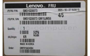 Lenovo 5M31Q38873 MEMORY RDIMM,32GB,DDR5,6400,Hynix