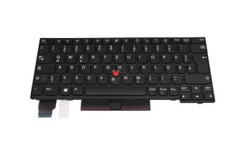 5N20V43012 original Lenovo clavier DE (allemand) noir/noir avec mouse stick