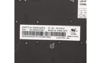 LENOVO 5N20V43047 Keyb X13 G1/L13 G2/L13 Yoga G2 FR - BL