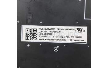 Lenovo 5N20V43147 NB_KYB CMSK-CS20,BK-NBL,LTN,058 FRA