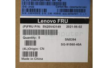 Lenovo 5N20V43149 NB_KYB CMSK-CS20,BK-NBL,LTN,BRL
