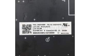 Lenovo 5N20V43153 NB_KYB CMSK-CS20,BK-NBL,LTN,DEN