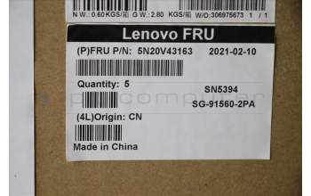 Lenovo 5N20V43163 NB_KYB CMSK-CS20,BK-NBL,LTN,POR