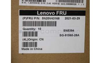Lenovo 5N20V43168 NB_KYB CMSK-CS20,BK-NBL,LTN,TUR