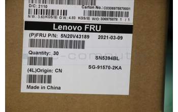 Lenovo 5N20V43189 NB_KYB CMSK-CS20,BK-BL,LTN,DEN
