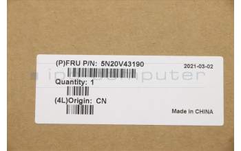 Lenovo 5N20V43190 NB_KYB CMSK-CS20,BK-BL,LTN,SPA