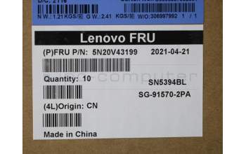 Lenovo 5N20V43199 NB_KYB CMSK-CS20,BK-BL,LTN,POR