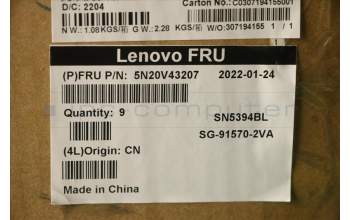 Lenovo 5N20V43207 NB_KYB CMSK-CS20,BK-BL,LTN,JPN