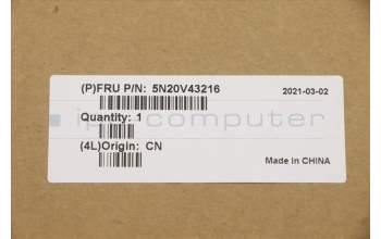 Lenovo 5N20V43216 NB_KYB CMSK-CS20,BK-BL,LTN,CZE/SLK