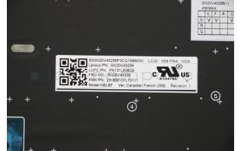 Lenovo 5N20V43330 NB_KYB CMSK-CS20,BK-BL,PMX,058 FRA